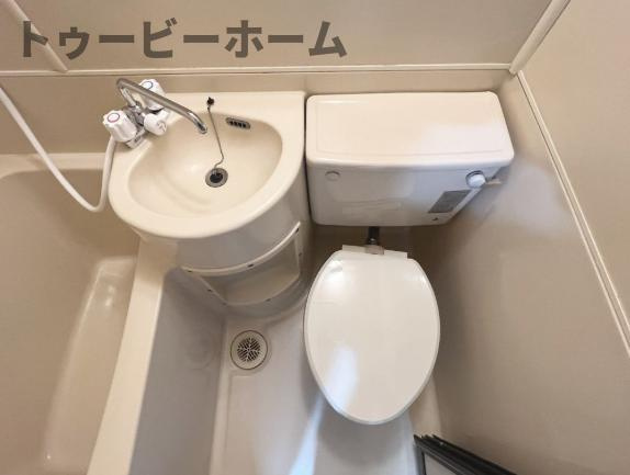 所沢市和ケ原１丁目のアパートの浴室|お風呂です