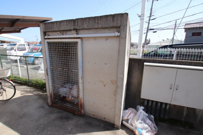 【その他共用部分】 | ポプリオンガーデン | 敷地内ゴミ置き場