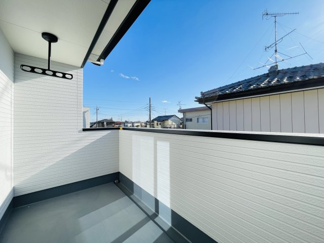 【バルコニー】 | 深谷市岡第12期　ワイウッドコート　新築戸建　全2棟　2号棟