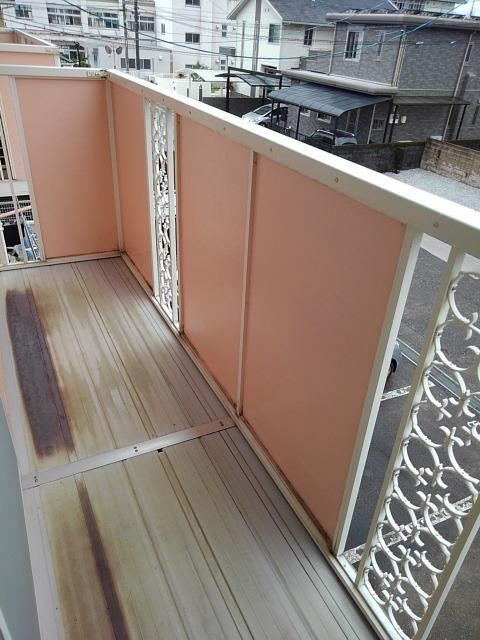 コーポ　すまいるはうすのバルコニー|バルコニー