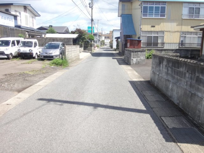 【前面道路含む現地写真】 | 大館市中道３丁目・中古住宅