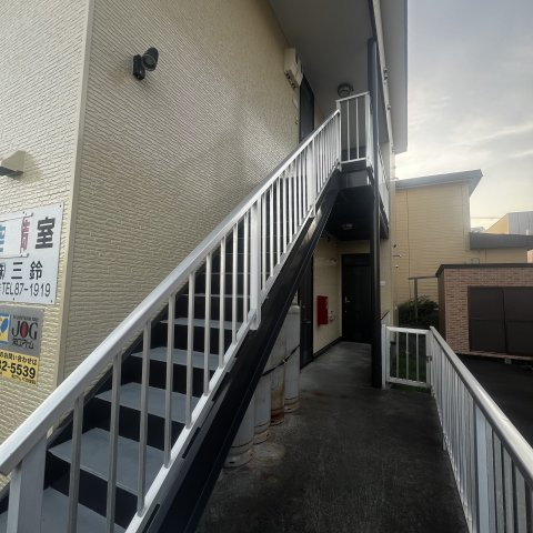 ハイツエクセレントのバルコニー