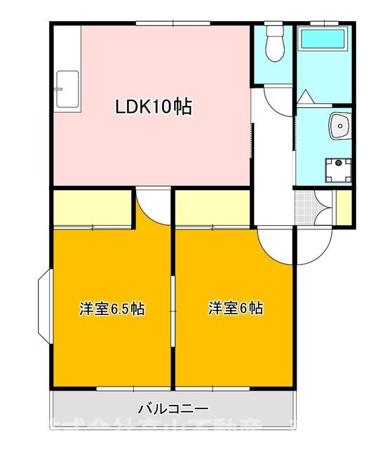 フォーレスト頓野の間取り