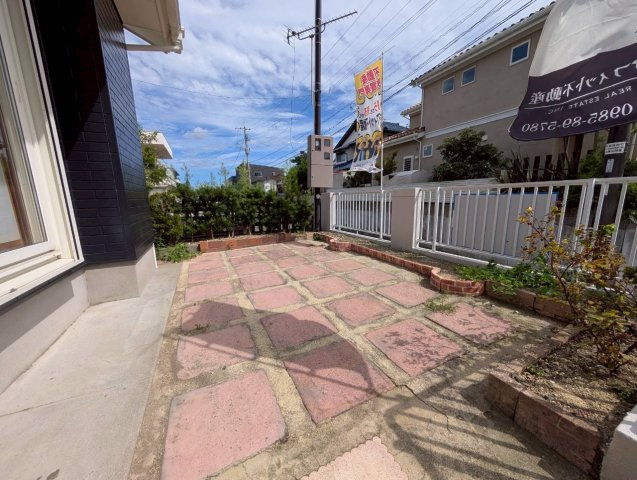 宮崎市本郷北方　中古戸建の庭