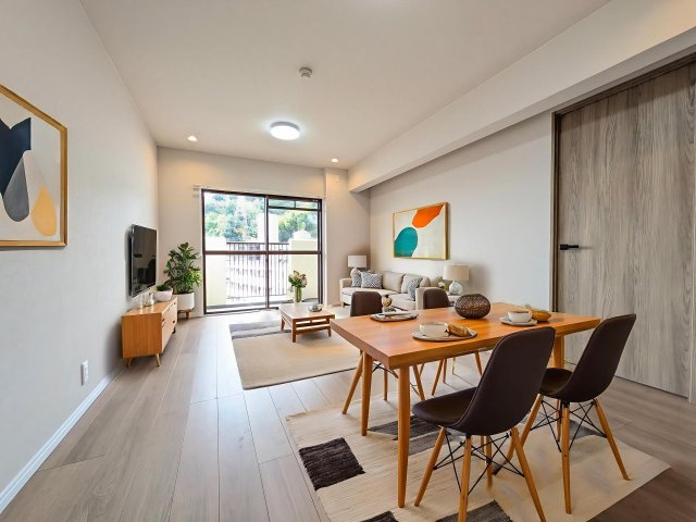 【居間・リビング】 | ☆CGでバーチャルホームステージングしています。