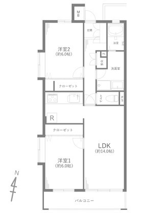 リヴェリエ大宮日進の間取り|南東角部屋で陽当たり・通風良好◎全居室に窓が付いているので、明るく開放的な印象です。収納も豊富で物が増えがちな子育て世代も安心！大切なペットと一緒に暮らせるマンションです。