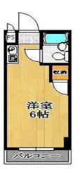 堺市東区西野の一棟マンションの間取り
