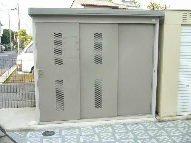 レオパレスグランロッシュのその他|入居者様専用ゴミ庫です。