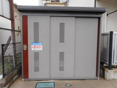 レオパレスプリメロのその他|入居者様専用ゴミ庫となります