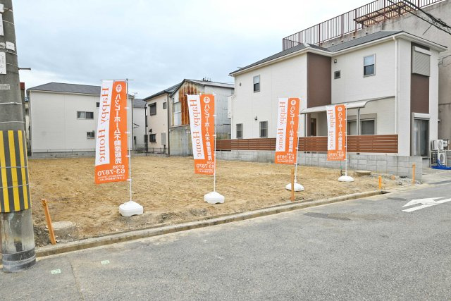尼崎市大庄中通1丁目新築戸建【全3区画】の外観|2025年9月撮影