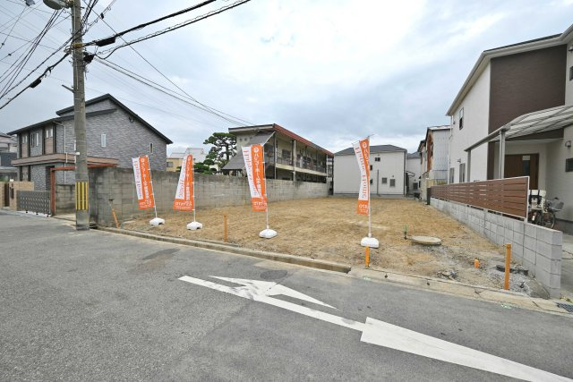 尼崎市大庄中通1丁目新築戸建【全3区画】の外観|2025年9月撮影