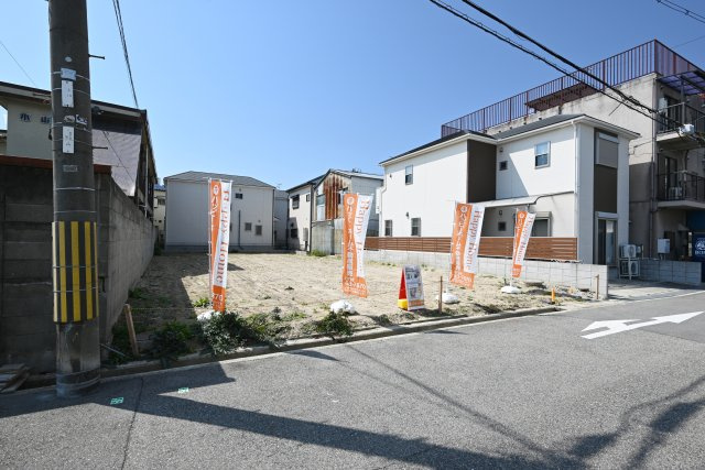 尼崎市大庄中通1丁目新築一戸建て【全3区画】の外観|2025年9月撮影
