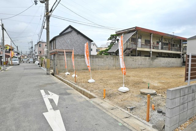 尼崎市大庄中通1丁目新築戸建【全3区画】の外観|2025年9月撮影