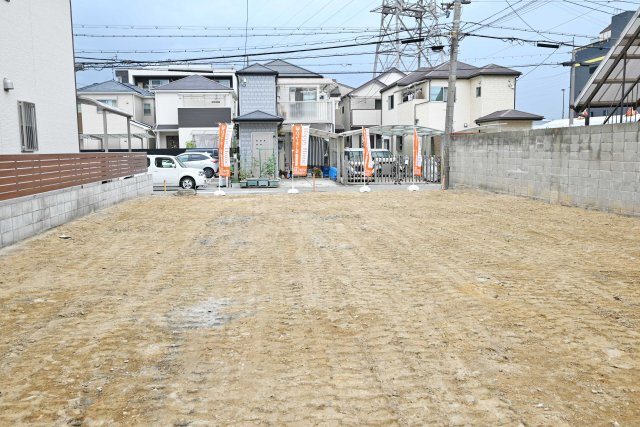 尼崎市大庄中通1丁目新築戸建【全3区画】の外観|2025年9月撮影