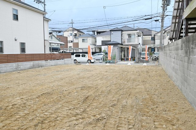 尼崎市大庄中通1丁目新築戸建【全3区画】の外観|2025年9月撮影