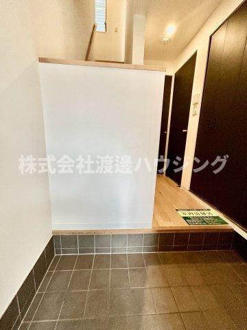 フリージアガーデン　柏里小学校区の玄関