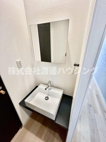 フリージアガーデン　柏里小学校区の洗面所