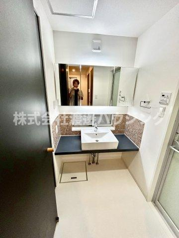 フリージアガーデン　柏里小学校区の洗面所