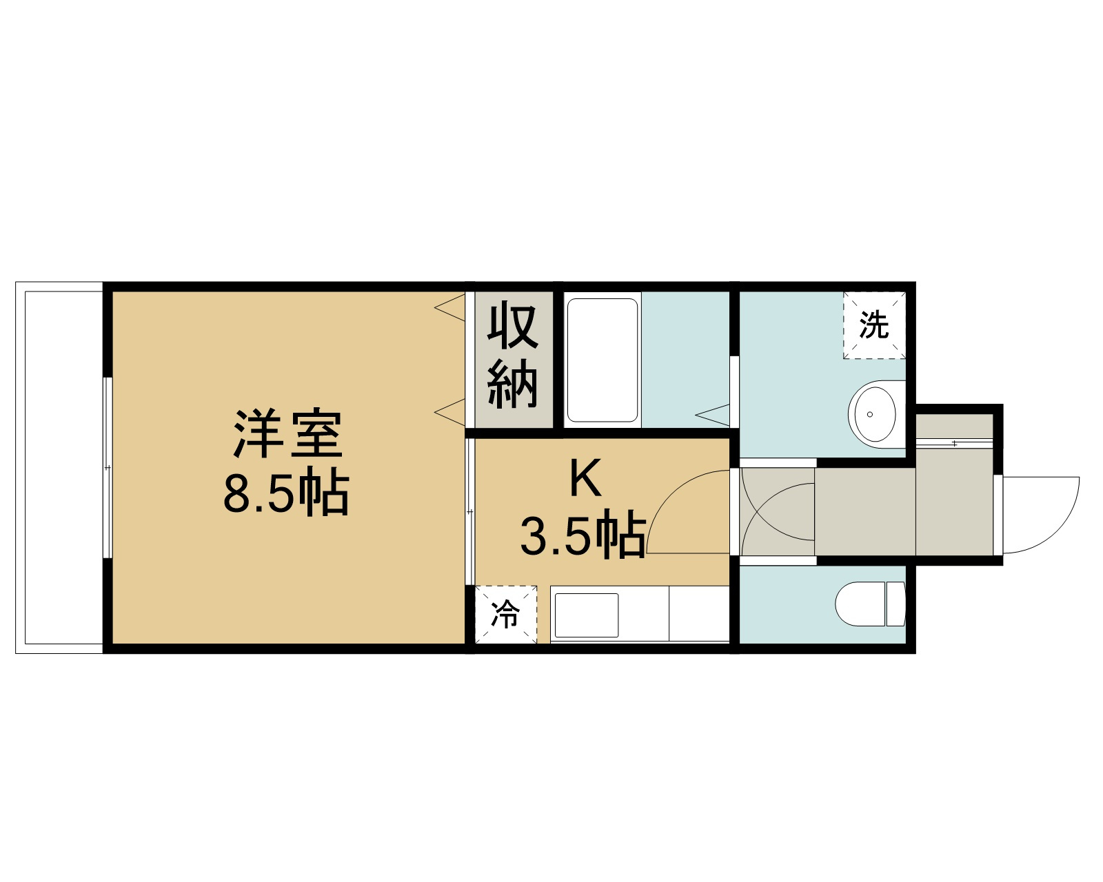 ドリームスプルースの間取り