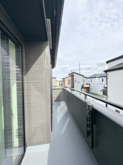 【バルコニー】 | 川越市宮元町　新築分譲　「本川越駅」徒歩28分　敷地36坪　【川越小学区】