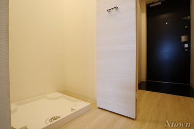 【設備】 | S-RESIDENCE葵Ⅱ | 洗濯機置き場です