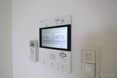 【セキュリティ】 | S-RESIDENCE葵Ⅱ | モニター付きインターホンです