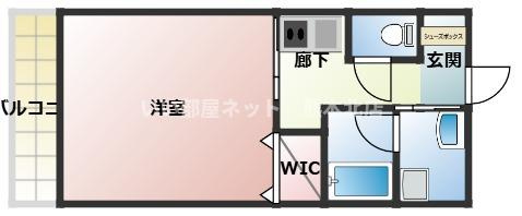 ＮＥＷ　ＥＲＡ上南部の間取り