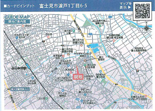 富士見市渡戸1丁目の地図