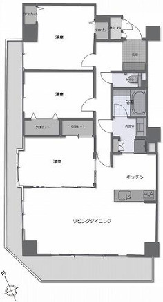 【間取り】 | グランハウス千歳船橋