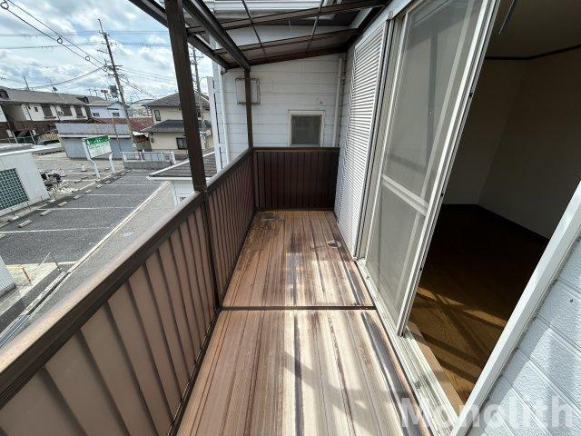 ユウパレス府中西のバルコニー