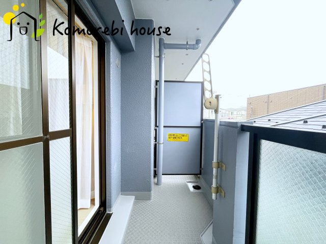 セザールガーデン大宮のバルコニー