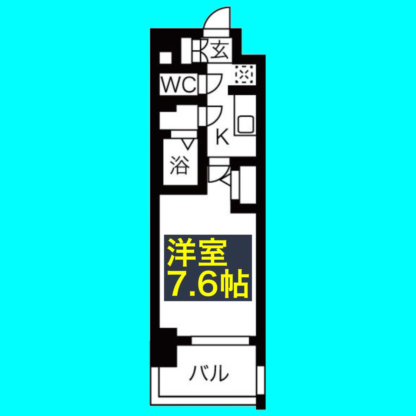 メイクスデザイン上前津の間取り