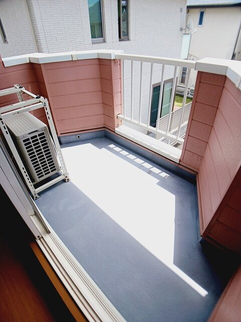 コーポさつきⅡのバルコニー|バルコニー