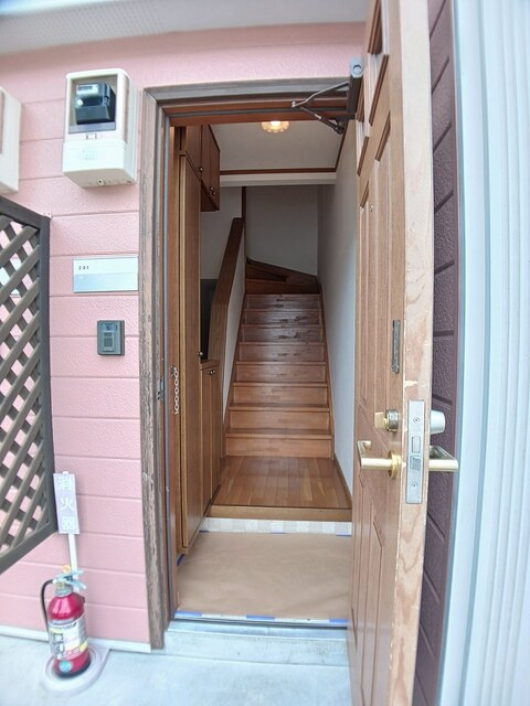 コーポさつきⅡの玄関|玄関