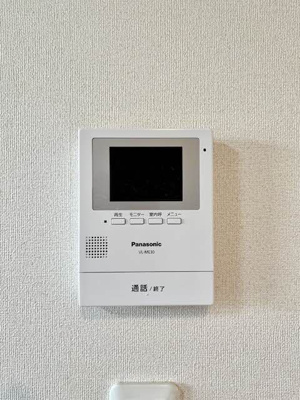 【セキュリティ】 | メゾンワイツB | モニター付インターホン