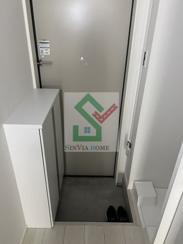 プルーマス金山町の玄関