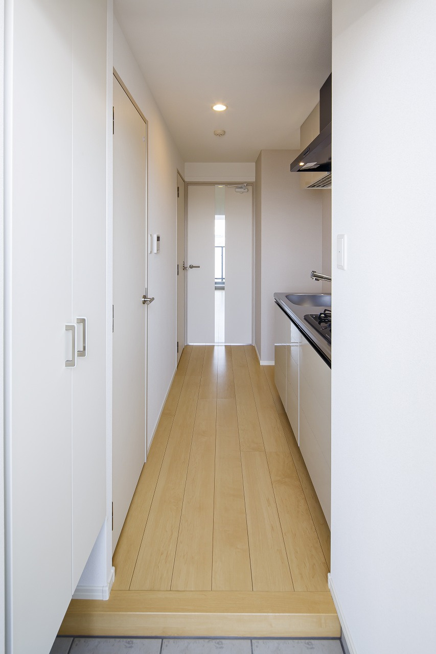 サヴォイラ・マリナ　ドゥ　ハカタ　12階の玄関|別号室のものになります。現状優先。