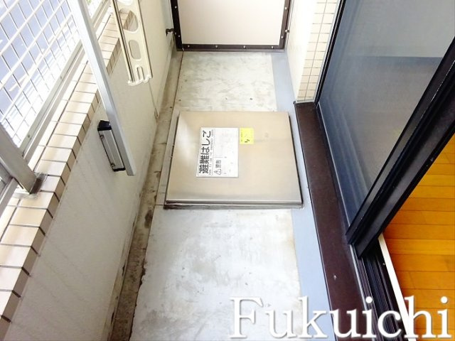 クレール目黒のバルコニー