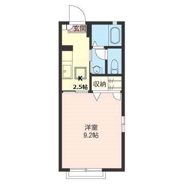 フォレスト乙女Ⅰの間取り