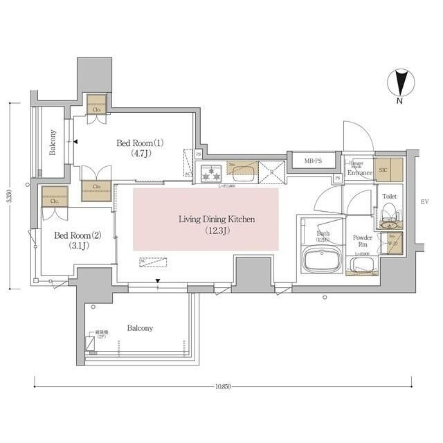 アーバネックス錦糸町ＮＯＲＴＨ