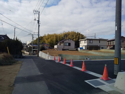 【前面道路含む現地写真】 | フィールズ西岐波（大沢）