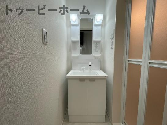 Ｍａｒｋ　Ｄｕｏ西所沢Ⅰの洗面所|コンパクトで使いやすい洗面所