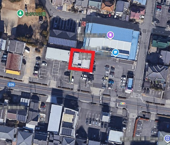 緑丘二丁目貸店舗の地図