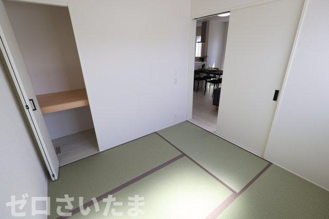 《仲介手数料無料》志木市中宗岡３丁目10-5(全1戸)新築一戸建てリナージュの和室