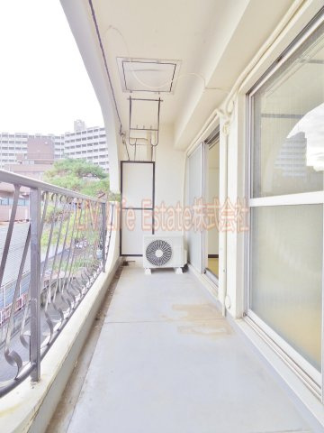 諫早第一ビルのバルコニー