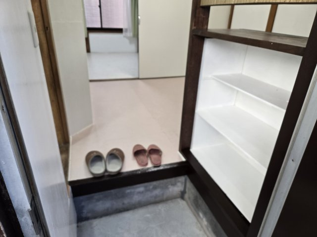 セイカ荘の玄関