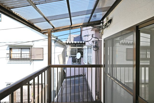 尼崎市稲葉荘4丁目中古戸建│4LDK+駐車1台可のバルコニー|2階東面バルコニーです。