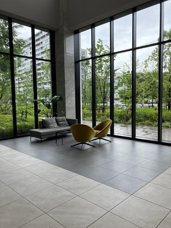 プラウドシティ日吉レジデンスⅡのロビー|落ち着いたロビーです