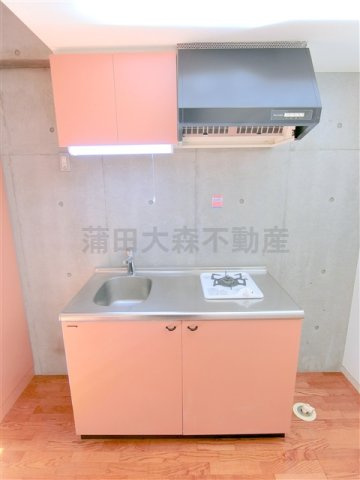 The Blue 8(ザブルーエイトのキッチン|ガスキッチン　