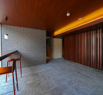 台東区松が谷２丁目の賃貸マンションのロビー